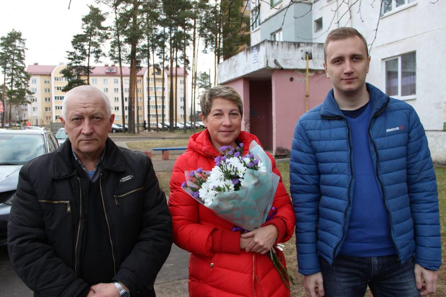 Поздравление с Днём рождения ветерана Великой Отечественной войны Рутковского Б.Б.