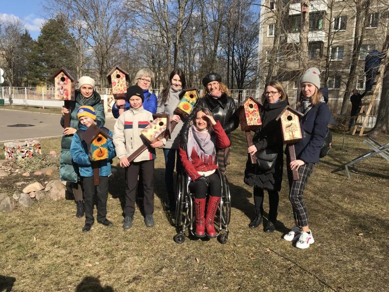 Акция «Каждому скворцу по дворцу»