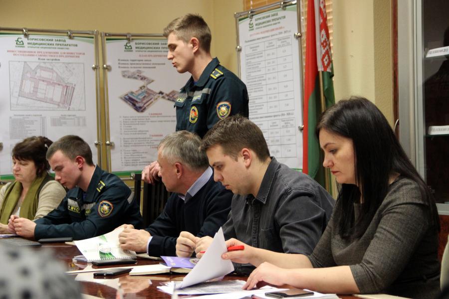 Единый день информирования: встреча трудового коллектива ОАО «БЗМП» с представителями МЧС