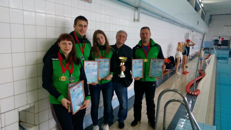 Команда ОАО «БЗМП» заняла первое место по плаванию