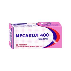 Месакол 400, таблетки