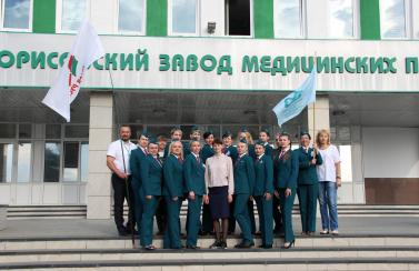 Санитарная дружина ОАО «БЗМП» — лучшая в Борисовском районе!