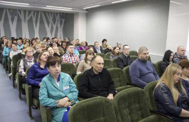 Встреча трудового коллектива с врачом-онкологом