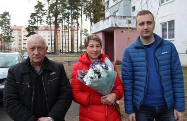 Поздравление с Днём рождения ветерана Великой Отечественной войны Рутковского Б.Б.