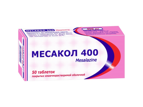 Месакол 400, таблетки